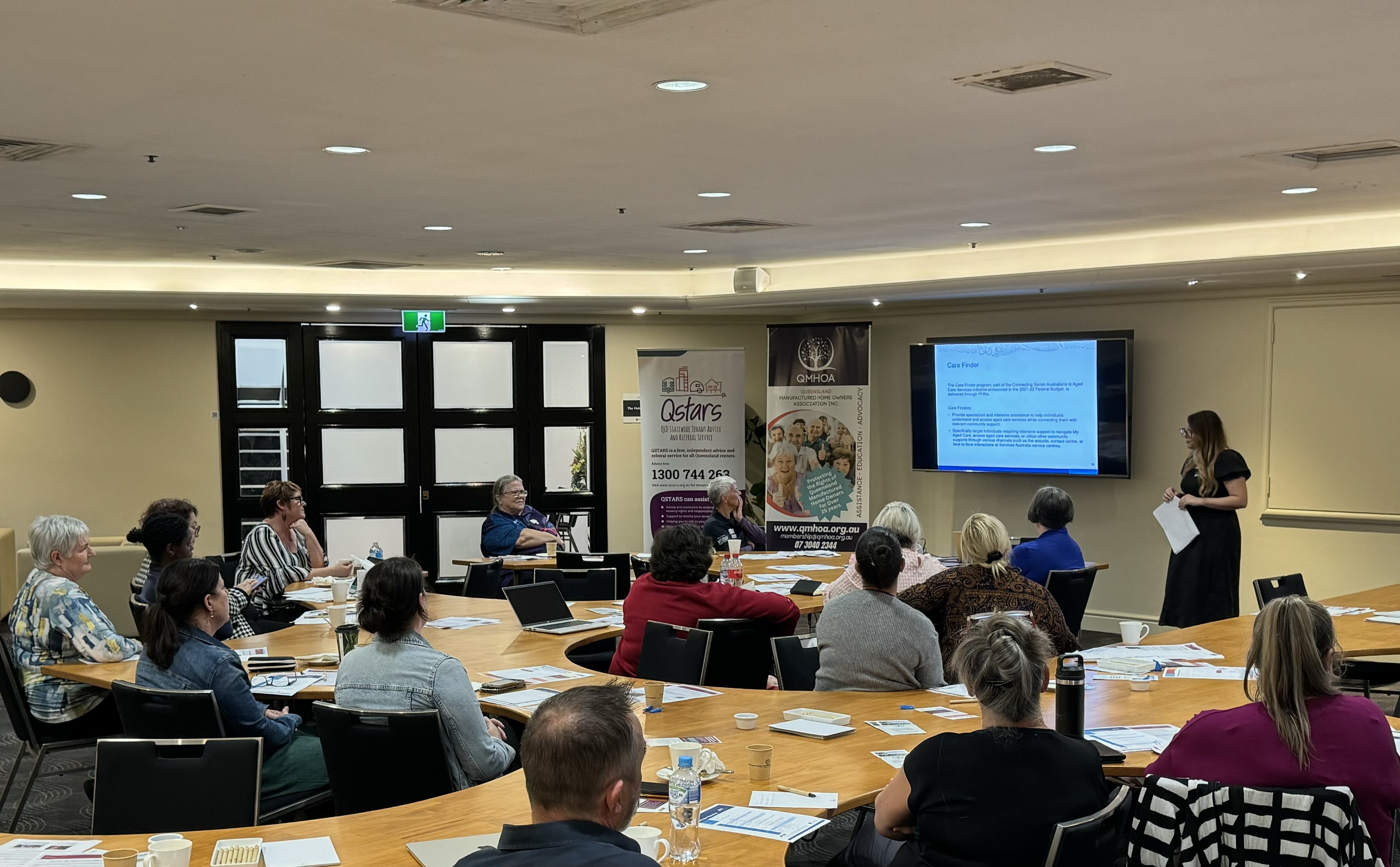 Pictured from left are NQPHN Senior Contracts Performance Officer Bernie Triggs, Senior Service Planning and Design Officer Janet Struber, Service Planning and Design Manager Dr Shenae Calleja, and Partnerships and Engagement Specialist Tynan Narywonczyk.