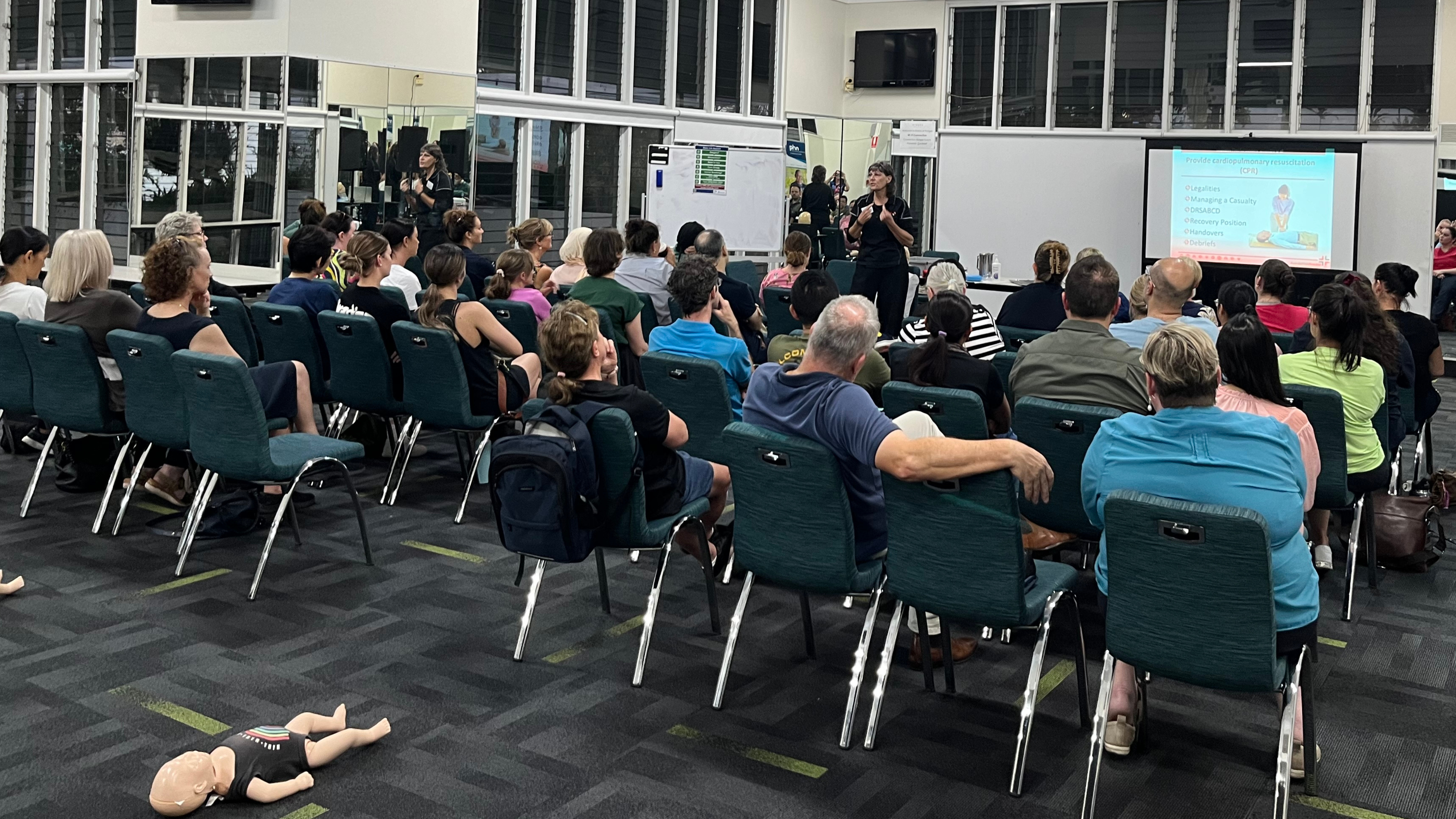 More than 180 North Queensland health professionals receive CPR training