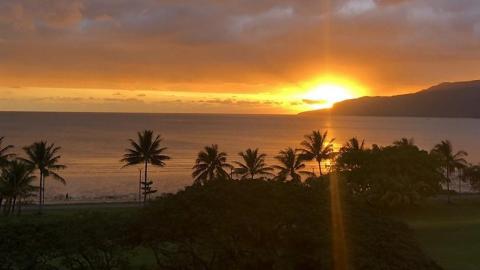 Sunrise in Cairns