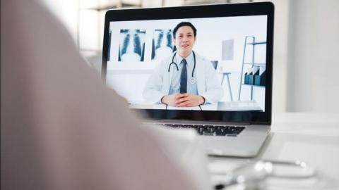 Doctor consult via telehealth